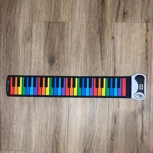 Colorful Roll-Up Piano Keyboard